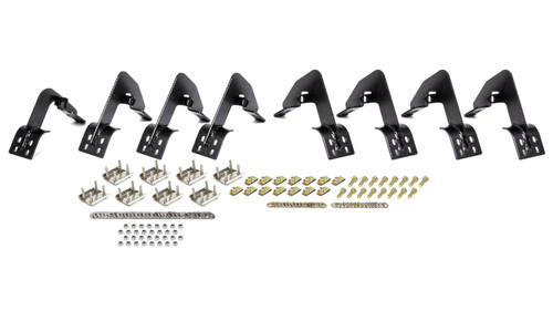 Westin 14-19 Gm Truck Premier Oval Nerf Bars Mount Kit - Black