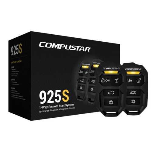 Compustar 4-Button 1-Way, 1500' Remote Start System, Blade Ready