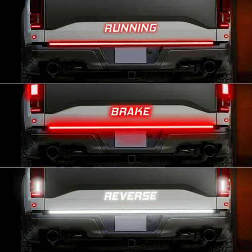  XKGlow XK041023 60" 3rd Gen Amber/White LED Tailgate Light Bar w/ Turn Signal 