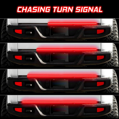XKGlow Xkglow Xk041023 60" 3Rd Gen Amber/White Led Tailgate Light Bar W/ Turn Signal  XKGlow Xkglow Xk041023 60" 3Rd Gen Amber/White Led Tailgate Light Bar W/ Turn Signal