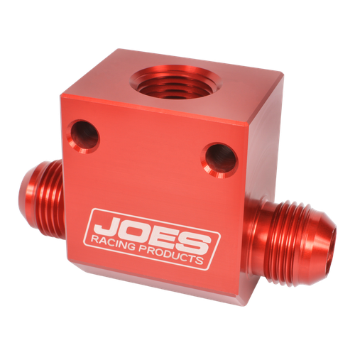 Joes Racing Products JOES Racing Products 42142 INLINE TEMPERATURE TEE, #16 WITH 1/2" NPT PORT