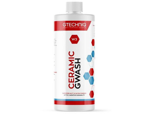Gtechniq W3 Ceramic G Wash High Lubricity Car Shampoo With Protection - 500ml
