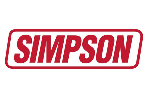 Simpson Racing 29110BKHL1X Simpson 5 PT LCL- X 55" LAP B/I P/D HEAD REST. HARN. BLACK   Simpson Racing 29110BKHL1X Simpson 5 PT LCL- X 55" LAP B/I P/D HEAD REST. HARN. BLACK