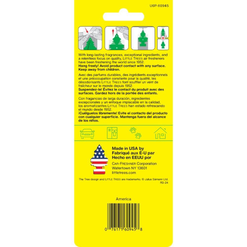  Little Trees America (Vanillaroma) Air Freshener For Car/Home 6 Pack! 