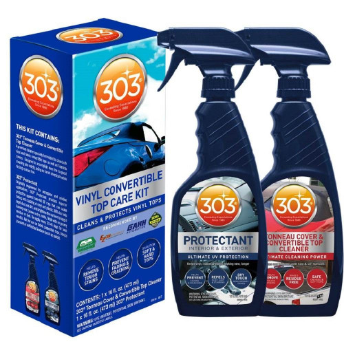  303 30510 Convertible Vinyl Top Cleaning and Care Kit for Car & Auto Cleaning 