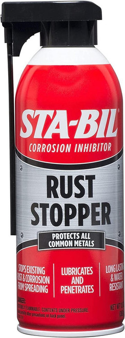 STA-BIL Sta-Bil 22003 Aerosol Rust Stopper - Stops Existing Rust and Corrosion - 13oz 