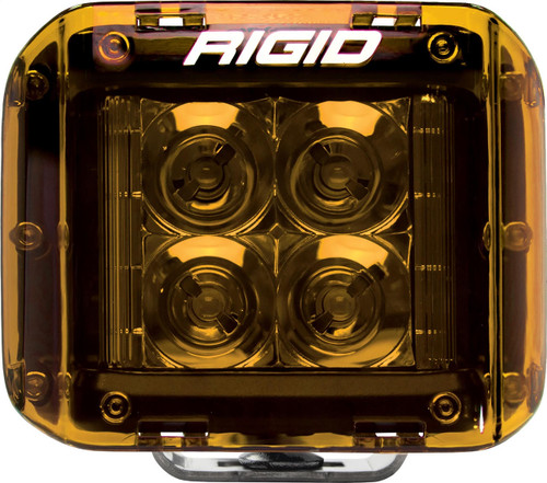 RIGID INDUSTRIES Rigid Industries Light Cover For D-Ss Series Led Lights, Yellow | Single For Universal Applications  RIGID INDUSTRIES Rigid Industries Light Cover For D-Ss Series Led Lights, Yellow | Single For Universal Applications