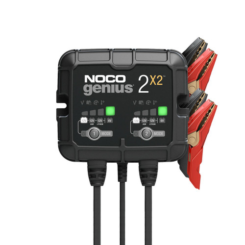 NOCO Noco 6V/12V 2-Bank, 4-Amp Smart Battery Charger 