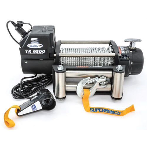 Superwinch Tiger Shark 9500 12V Wire Rope Winch