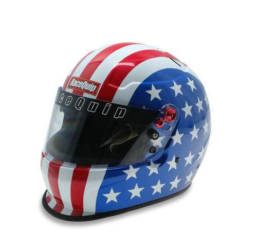 Racequip Pro20 Full Face Helmet - America Graphic