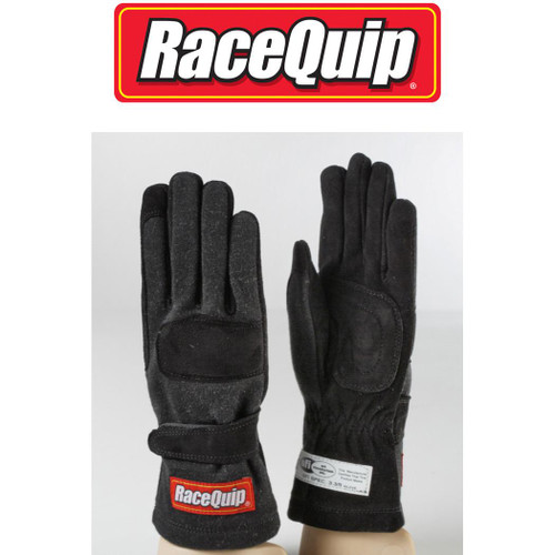 RaceQuip Racequip 355 Series 2-Layer Nomex Gloves - Sfi 3.3A/5 Approved 