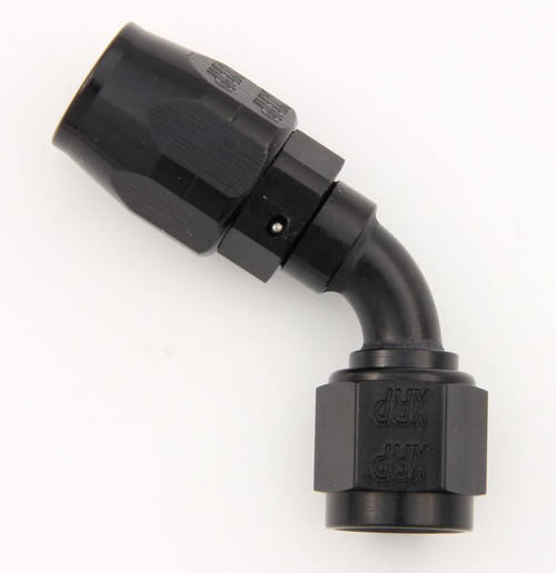 XRP-XTREME RACING PROD. Xrp-Xtreme Racing Prod. #12 60 Deg Dbl Swivel Hose End Black 