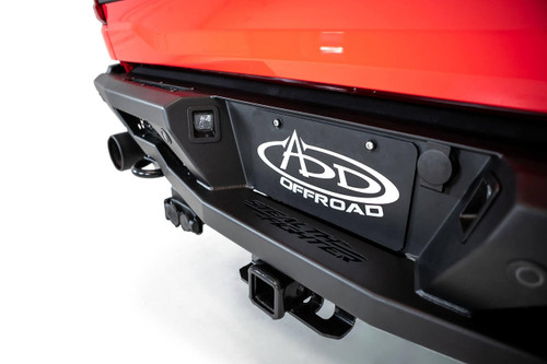 ADDICTIVE DESERT DESIGNS Addictive Desert Designs 21-23 Ford Raptor & Raptor R Stealth Fighter Rear Bumper  ADDICTIVE DESERT DESIGNS Addictive Desert Designs 21-23 Ford Raptor & Raptor R Stealth Fighter Rear Bumper