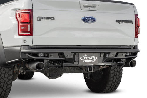 ADDICTIVE DESERT DESIGNS Addictive Desert Designs 17-20 Ford Raptor Pro Bolt-On Rear Bumper 