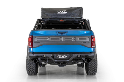 ADDICTIVE DESERT DESIGNS Addictive Desert Designs 17-20 Ford Raptor Bomber Rear Bumper  ADDICTIVE DESERT DESIGNS Addictive Desert Designs 17-20 Ford Raptor Bomber Rear Bumper