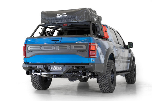 ADDICTIVE DESERT DESIGNS Addictive Desert Designs 17-20 Ford Raptor Bomber Rear Bumper  ADDICTIVE DESERT DESIGNS Addictive Desert Designs 17-20 Ford Raptor Bomber Rear Bumper