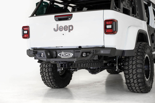 ADDICTIVE DESERT DESIGNS Addictive Desert Designs 20-23 Jeep Gladiator Jt Stealth Figher Rear Bumper 