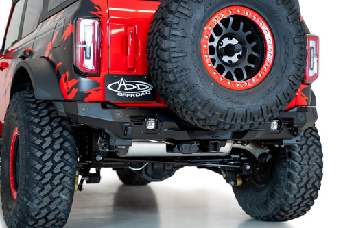 ADDICTIVE DESERT DESIGNS Addictive Desert Designs 21-23 Ford Bronco Bomber Rear Bumper 