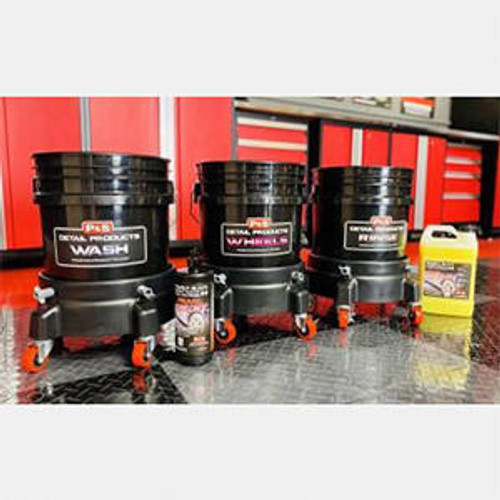  P&S Detail Products Grit Guard - Bucket Dolly Black (Each) 