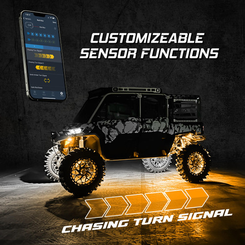 XKGlow Xkglow 12 Piece Xkalpha Led Rock Light Kit  XKGlow Xkglow 12 Piece Xkalpha Led Rock Light Kit