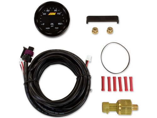  Aem Electronics X-Series Fluid Pressure Gauge Kit - 0-150 Psi 