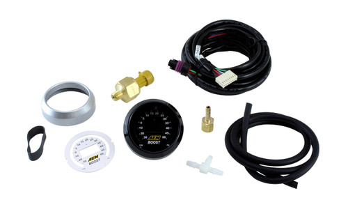  Aem Electronics Classic Digital Hi-Boost Gauge - 50 Psi 
