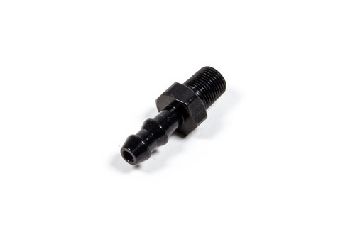 FRAGOLA Fragola 1/4 Hose Barb X 1/8 Mpt Fitting Black Fra484004-Bl 