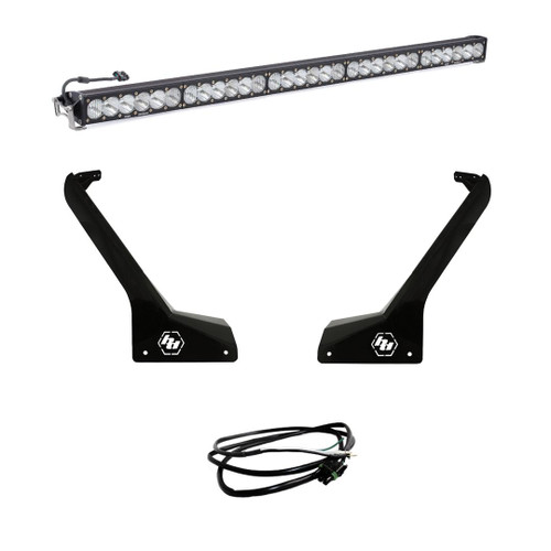  Baja Designs 18-24 Jeep Wrangler Jl Onx6+ 50" Roof Mount Light Bar Kit With Upfitter Wiring 