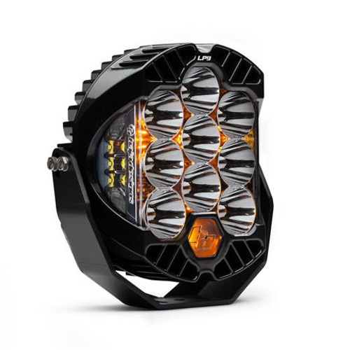  Baja Designs Lp9 Pro Led Auxiliary Light Pod - Spot Light Pattern With Clear Lens & Amber Backlight 