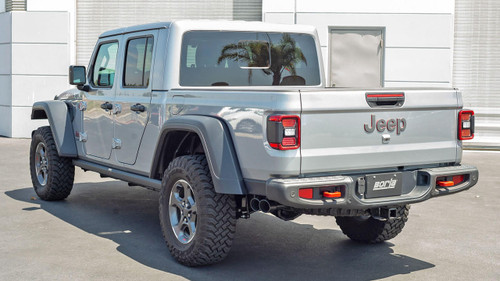 BORLA Borla 20-23 Jeep Gladiator Jt Atak Catback System - Ceramic Black Tip  BORLA Borla 20-23 Jeep Gladiator Jt Atak Catback System - Ceramic Black Tip