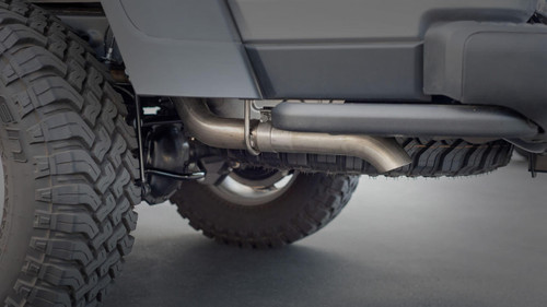 BORLA Borla 20-23 Jeep Gladiator High Clearance Atak Catback System  BORLA Borla 20-23 Jeep Gladiator High Clearance Atak Catback System