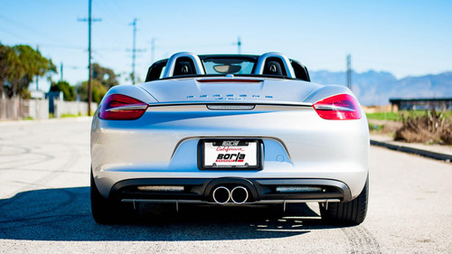 BORLA Borla 13-16 Porsche 981 Cayman S-Type Catback System  BORLA Borla 13-16 Porsche 981 Cayman S-Type Catback System