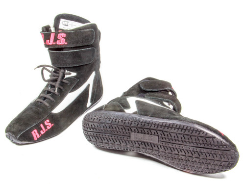 Rjs Safety Redline Shoe High-Top Black Size 11 Sfi-5