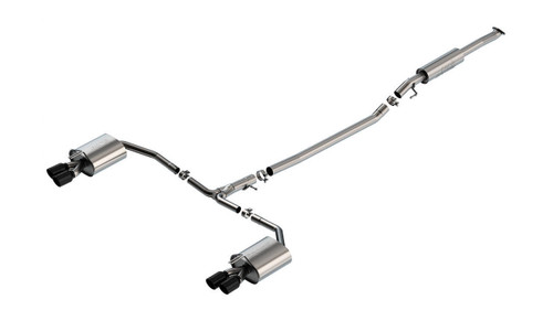 BORLA Borla 21-23 Hyundai Sonata N Line S-Type Catback System - Black Tips 