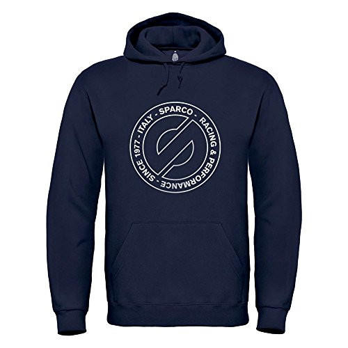  Sparco Performance Hoodie - Xl Navy 