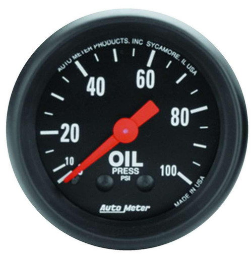  Autometer 2-1/16 In Oil Pressure Gauge 2604 