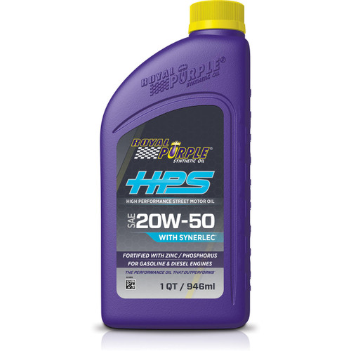 ROYAL PURPLE Royal Purple High Performance Street (Hps) 20W-50 Motor Oil - 1Qt 