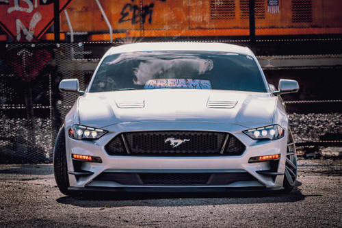 Alpharex 18-22 Ford Mustang Mk Ii Nova-Series Led Projector Headlights - Alpha Black   Alpharex 18-22 Ford Mustang Mk Ii Nova-Series Led Projector Headlights - Alpha Black