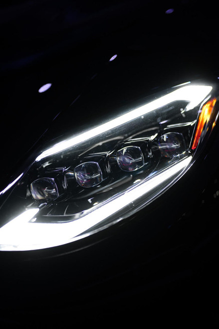  Alpharex 23-24 Nissan Z Nova-Series Led Projector Headlights - Black 