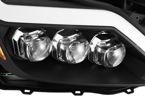  Alpharex 08-13 Infiniti G37/14-15 Q60 Coupe Mk Ii Nova-Series Led Projector Headlights - Black 
