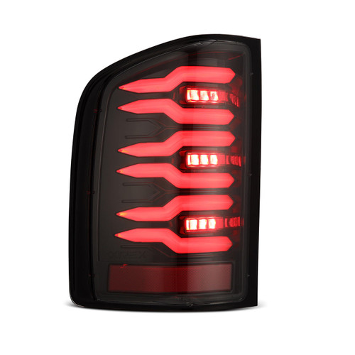 Alpharex 07-13 Chevy Silverado Luxx-Series Led Tail Lights - Alpha Black   Alpharex 07-13 Chevy Silverado Luxx-Series Led Tail Lights - Alpha Black