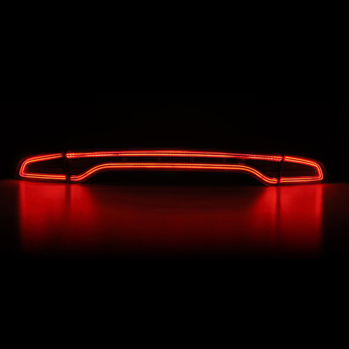 Alpharex 15-23 Dodge Charger Nova-Series Prismatic Led Tail Lights - Black   Alpharex 15-23 Dodge Charger Nova-Series Prismatic Led Tail Lights - Black