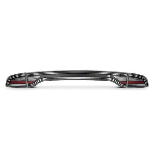  Alpharex 15-23 Dodge Charger Nova-Series Prismatic Led Tail Lights - Black 