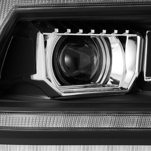  Alpharex 19-22 Ram 2500/3500 Pro-Series Halogen Projector Headlights - Black 