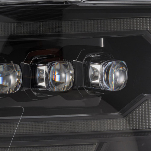 Alpharex 09-18 Ram Truck (Mk Ii 5Th Gen 2500 Style) Nova-Series Led Projector Headlights - Alpha Black   Alpharex 09-18 Ram Truck (Mk Ii 5Th Gen 2500 Style) Nova-Series Led Projector Headlights - Alpha Black