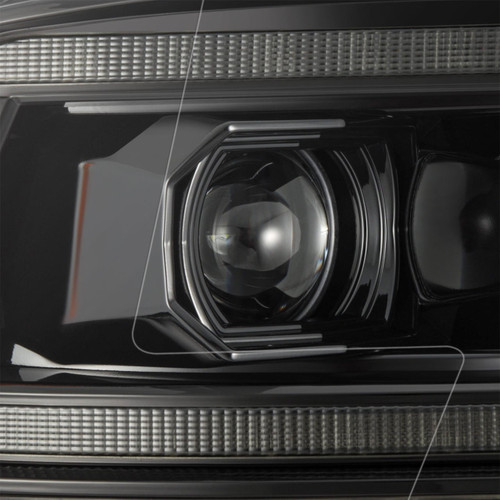 Alpharex 09-18 Ram Truck (Mk Ii 5Th Gen 2500 Style) Luxx-Series Led Projector Headlights - Alpha Black   Alpharex 09-18 Ram Truck (Mk Ii 5Th Gen 2500 Style) Luxx-Series Led Projector Headlights - Alpha Black