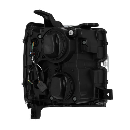  Alpharex 15-19 Chevrolet Silverado 2500Hd/3500Hd Mk Ii Nova-Series Led Projector Headlights - Chrome 