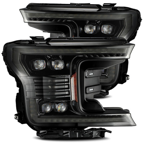  Alpharex 18-20 Ford F150 Nova-Series Led Projector Headlights - Alpha Black 