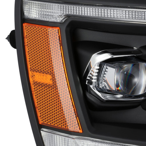 Alpharex 06-08 Dodge Ram Nova-Series Led Projector Headlights - Black   Alpharex 06-08 Dodge Ram Nova-Series Led Projector Headlights - Black