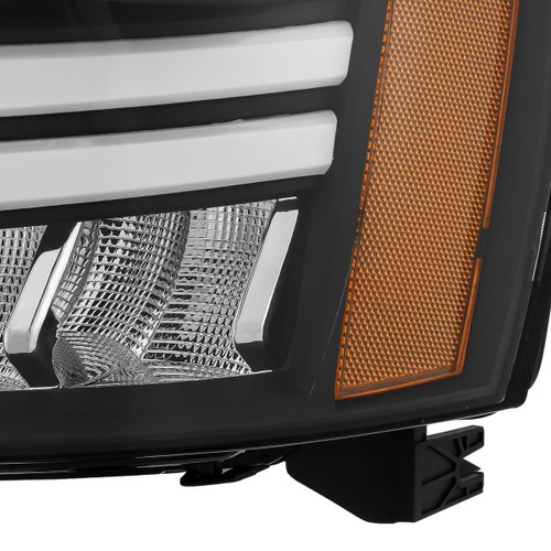 Alpharex 07-14 Chevrolet Tahoe/Suburban Nova-Series Led Projector Headlights - Black   Alpharex 07-14 Chevrolet Tahoe/Suburban Nova-Series Led Projector Headlights - Black